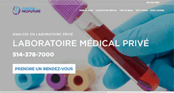 Desktop Screenshot of laboratoiremedical.com